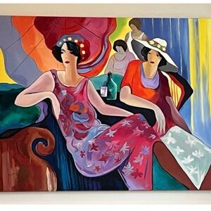 Original Oil, Signed by Minion